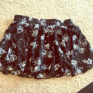 Black Lace Skirt
